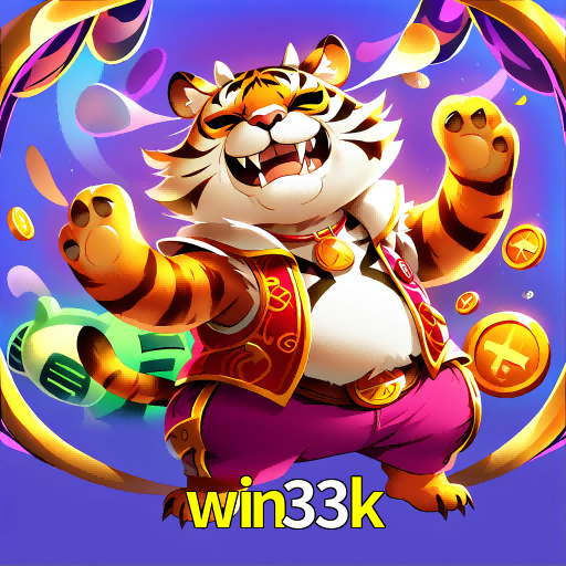Imagem promocional da win33k mostrando a plataforma e suas vantagens